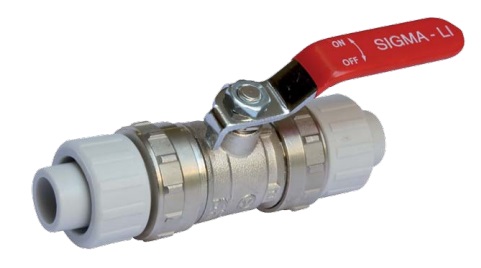 Brass valve PE-RT