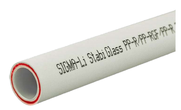 Rohr PP-RGF (glasfaserverstärkt) - 4 m